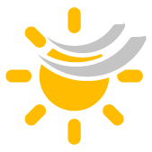 Faiblement ou partiellement couvert en raison de passages de voiles nuageux