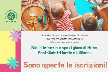Servizi alla prima infanzia: aperte le iscrizioni!
