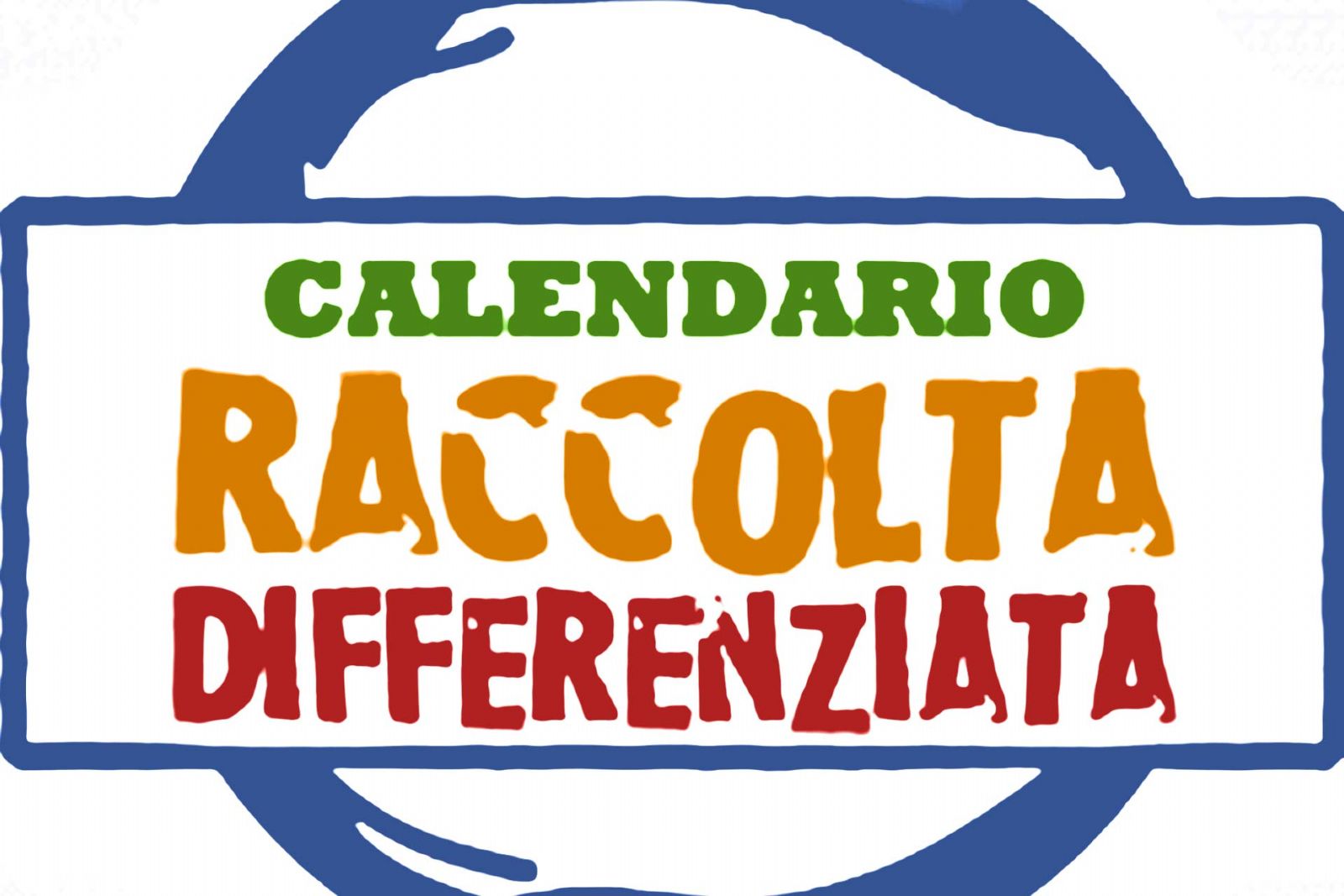 RACCOLTA DIFFERENZIATA UTENZE DOMESTICHE, IL CALENDARIO IN VIGORE