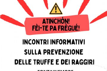 Fontainemore: incontro informativo sulla prevenzione delle truffe e dei raggiri