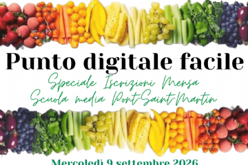 Iscrizioni mensa medie: supporto in Unité